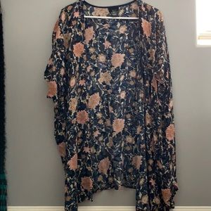 WetSeal Floral Cover Up
